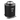A black, cylindrical throwing hook device with a visible control button, designed for aerial delivery technology.