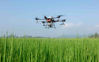 DJI Agras T20 agriculture spraying drone in Canada