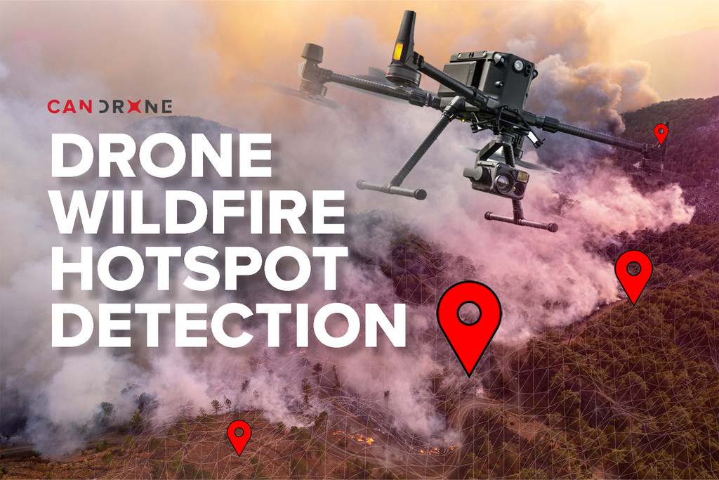 Navigating Wildfires with Drones: A Glimpse into wildfire hotspot detection work